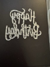 Stampin Up Happy Birthday Thinlet Die