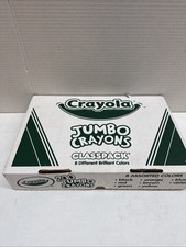 New Crayola 528389 25 Each of 8 Colors Jumbo Classpack Crayons 200/Set 