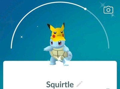 Pokémon Go/Shiny Squirtle Wearing A Pikachu Cap/ Go Fest 2026