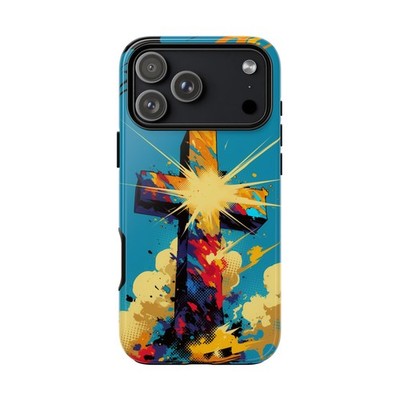 Phone Ink - Case for iPhone/Galaxy/Pixel - Cross Dynamic Pop Style