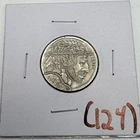 1927 Hobo Nickel Incredible Detailed Folk Art US Buffalo 5¢ Signed "MAB"