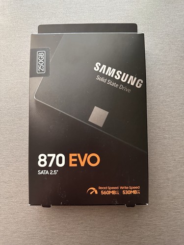 Samsung 870 EVO Series 250GB SATA III Internal 2.5" SSD MZ-77E250 New