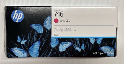 HP Ink Cartridge for DesignJet Z6/Z9 Printer series 746 300-ml Magenta - 第 1/2 張圖片