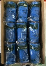 12 Rolls Bandage Self Adhesive Wrap 4 Inch x 5 Yards Tape Blue Equine Vet