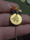 Civil War Veterans GAR 1912 Los Angeles California Encampment Souvenir Medal Pin