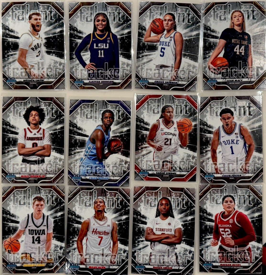 Caleb Wilson Bowman Basketball talent tracker lot (12) 2025-2026