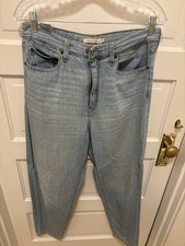 Levi's Womens Jeans High Loose Taper Size 29 Denim Pants Casual 29x29