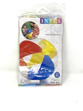 NEW Intex Paradise Beach Ball 24" Inch 61 cm Multicolor Red Blue Yellow Sealed