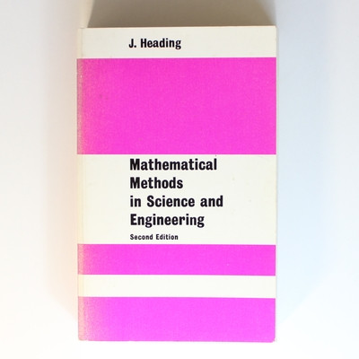 Mathematical Methods in Science and Engineering
