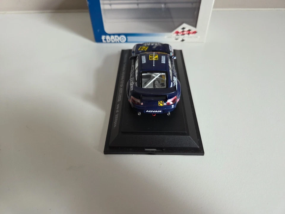 Ebbro 1/43 Endless Porsche 911 GT3R Fukayama/Kinoshita - #24 JGTC 2002 - 43370 - Immagine 4 di 4