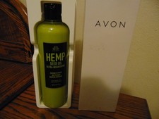 Avon Hemp Seed Oil Ultra-Nourishing NEW Sealed shower shake 10.01 Fl. Oz.