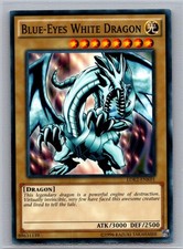 Blue-Eyes White Dragon Version 1 LDK2-ENK01 Common / Short Print Unlimited NM