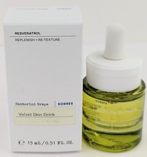 Korres Santorini Grape Velvet Skin Drink 15ml/0.5fl.oz. Mini New In Box
