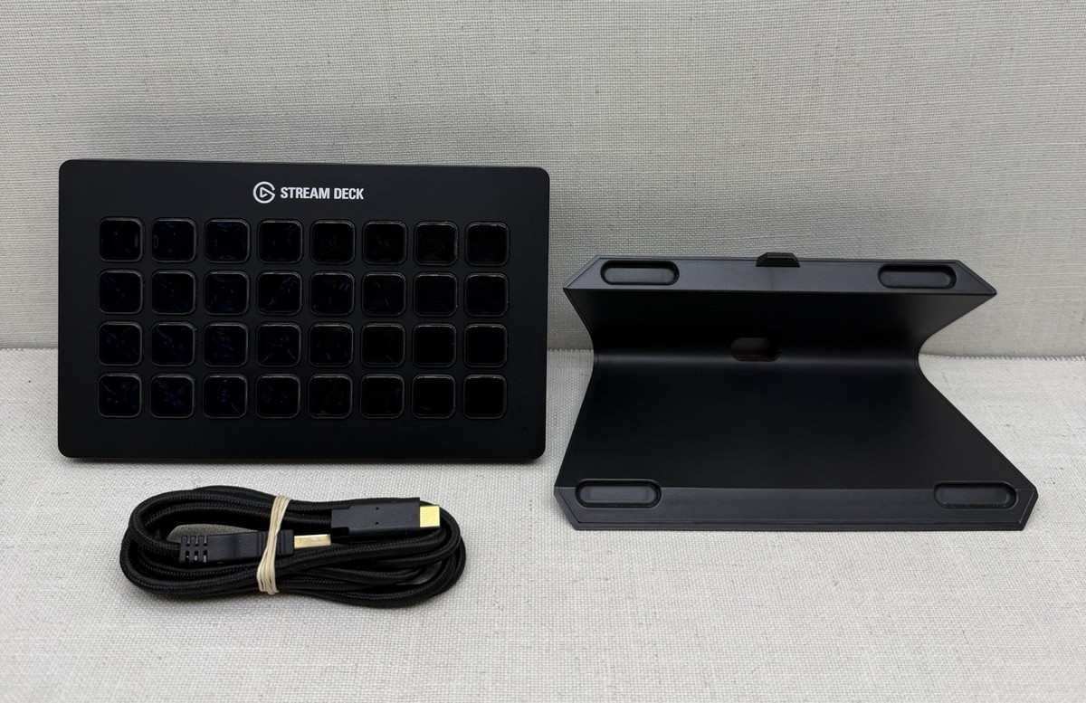 Elgato Stream Deck XL 32-Key Programmable Control Pad – Model