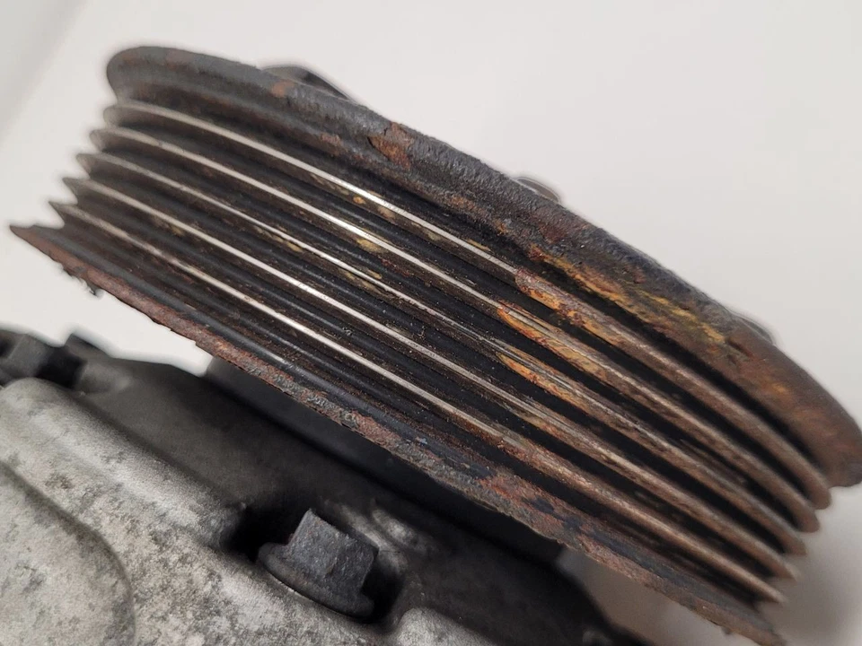 Compresor de aire acondicionado SAAB 9-5 2010 2011 VIN R octavo dígito Opt Lhu 13262836 Foto 3 de 4