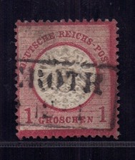 Deutsches Reich Michel numéro 19 oblitéré