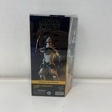 Star Wars Black Series Hasbro Clone Commander Jesse Figure New w Protector