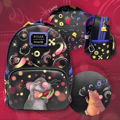 Loungefly Disney Pixar Ratatouille Remy Food Scene Mini Backpack - Exclusive