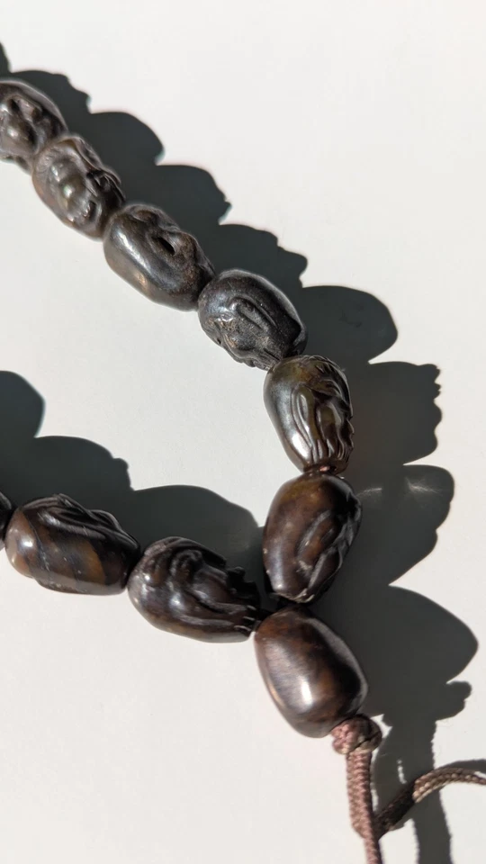 Eighteen Arhats Buddha beads Rosary Prayer beads necklace , Very Good Condition - Image 4 of 4