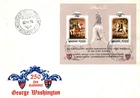 HUNGARY-1982. FDC  S/S - 250th birth anniv. of George Washington MNH! Mi:Bl.158.