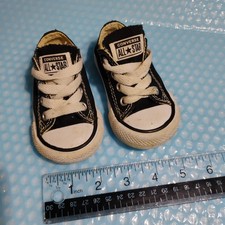Converse All Stars Toddler Black Tennis Shoes S-3