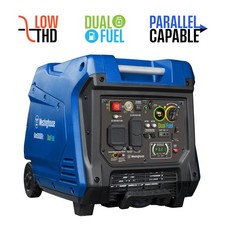 Westinghouse Open Box 5000 Watt Dual Fuel Inverter Generator With Co Sensor