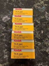 Vintage Kodak Tri-X TX120 Medium Format Film 6 Rolls Cold Stored Exp 2002