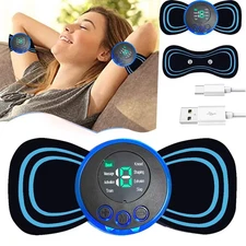 Intelligent Mini Electric Neck Massager EMS Muscle Stimulator Pain Relief Patch
