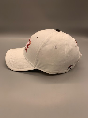 Louisiana Ragin Cajuns Hat Cap Strap Back OSFM White The Game NCAA Football Mens - Picture 3 of 13
