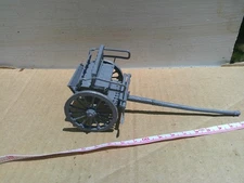 Stadden or similar, 1900 ammo horse artillery caisson wagon,  painted 54mm lead