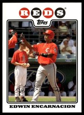 2008 Topps Edwin Encarnacion Cincinnati Reds #21