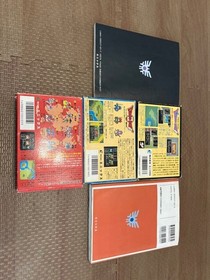 [Famicom] Dragon Quest 1, 2, 3 3-pack + Official Guidebook 1, 3