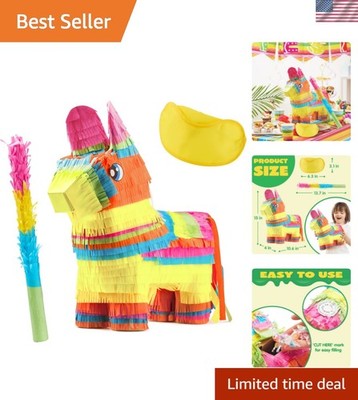 Cinco De Mayo Donkey Pinata for Kids Birthday Party for Fun Fiesta Taco Party...