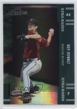 2005 Playoff Prestige Xtra Bases Green 4/50 Roy Oswalt #144 2a8