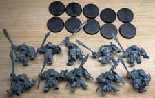 10 Ironjawz Ardboyz - Built, unprimed and unbased - Warhammer Age of Sigmar
