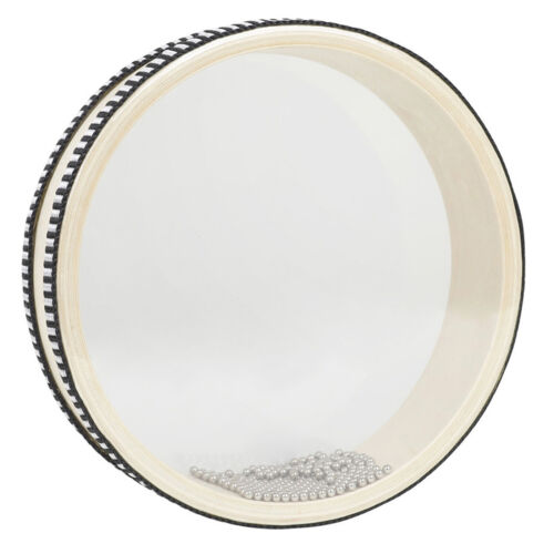 Sea Drum 6-inch Ocean Sound Drum with Wave Beads Solid Sturdy Wave