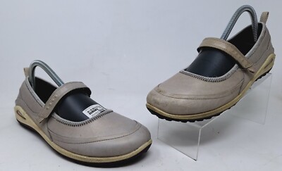 Ecco Womens Mary Jane Shoes EU 38 US 7 Biom Natural Motion Hook and Loop Flats