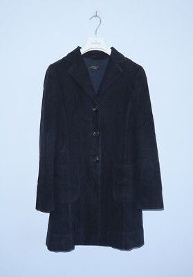 MAX MARA WEEKEND Womens Cotton Long Coat Jacket Size US4 UK6