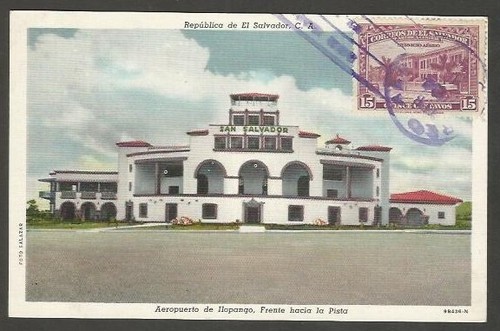 Lote x 5 Postales El Salvador San Salvador Avenida Roosvelt & 1a Calle & Aeropuerto - Imagen 9 de 12