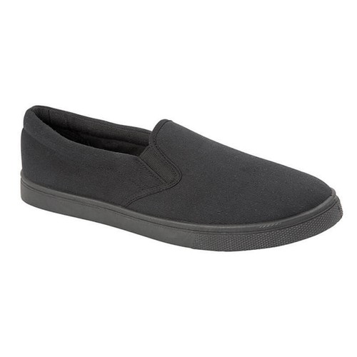 Mens Canvas Shoes Plimsolls Pumps 