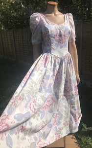 pastel tea dress