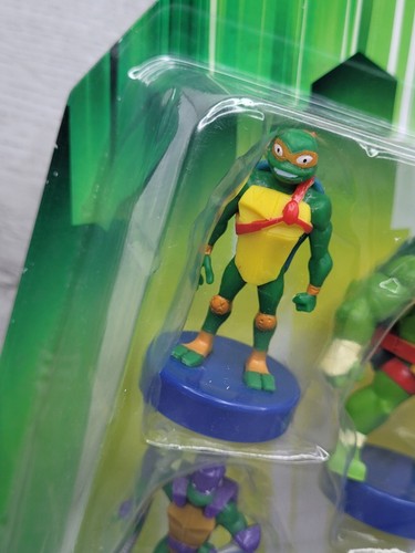 Rise Of The Teenage Mutant Ninja Turtles 5 Pack Collectable Figure Stamper Sinco - Picture 6 of 19