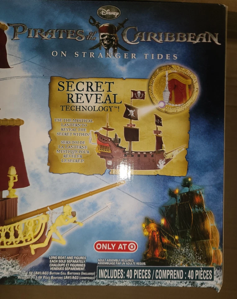 BONO!  Disney Target Piratas del Caribe Queen Anne's Revenge Juego, NUEVO Foto 4 de 4