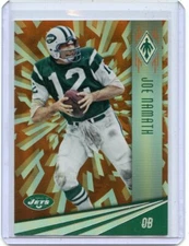 2016 PANINI PHOENIX #120 JOE NAMATH "ORANGE" SP #24/99 NEW YORK JETS HOF, 052519
