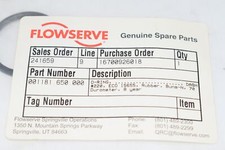 NEW Flowserve 001181.650.000 O-Ring #220 ECO 15655