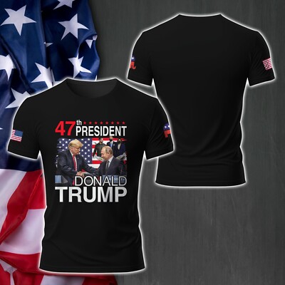 For America s Future   Trump Returns! AOP 3D Shirt Full size S-5XL