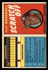 1970 Topps Scratch-Offs Baseball #21 Willie Stargell EX *d6