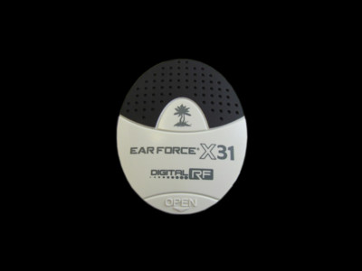Turtle Beach Ear Force X31 Akkudeckel Batterie Abdeckung weiß schwarz