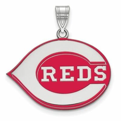 SS MLB Cincinnati Reds großer emaillierter Anhänger