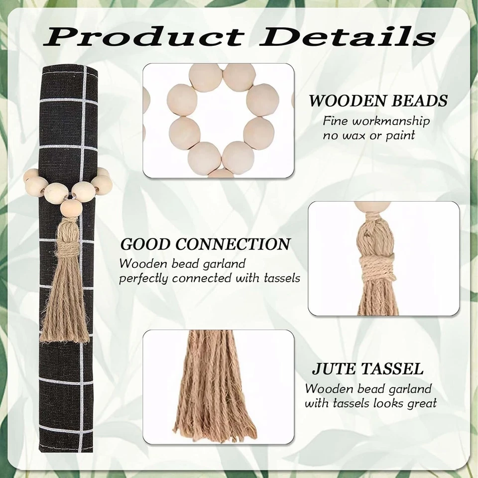 Portatovaglioli Fiorito - Set Di 12 Anelli Portatovaglioli Da Tavola Con Borchie - Immagine 3 di 4